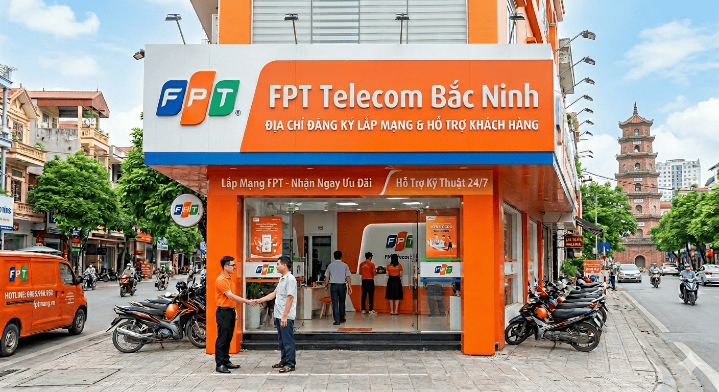 FPT Telecom Bắc Ninh | Địa chỉ đăng ký Lắp Mạng và hỗ trợ khách hàng