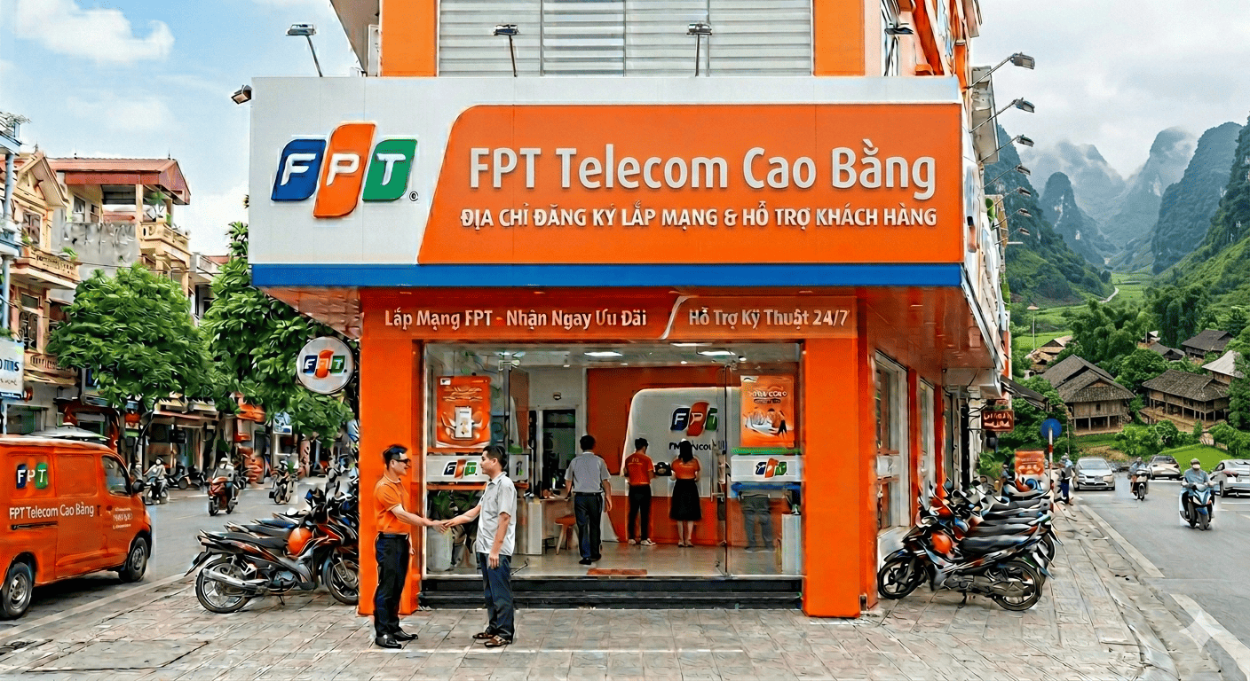 FPT Telecom Cao Bằng | Địa chỉ đăng ký Lắp Mạng và hỗ trợ khách hàng
