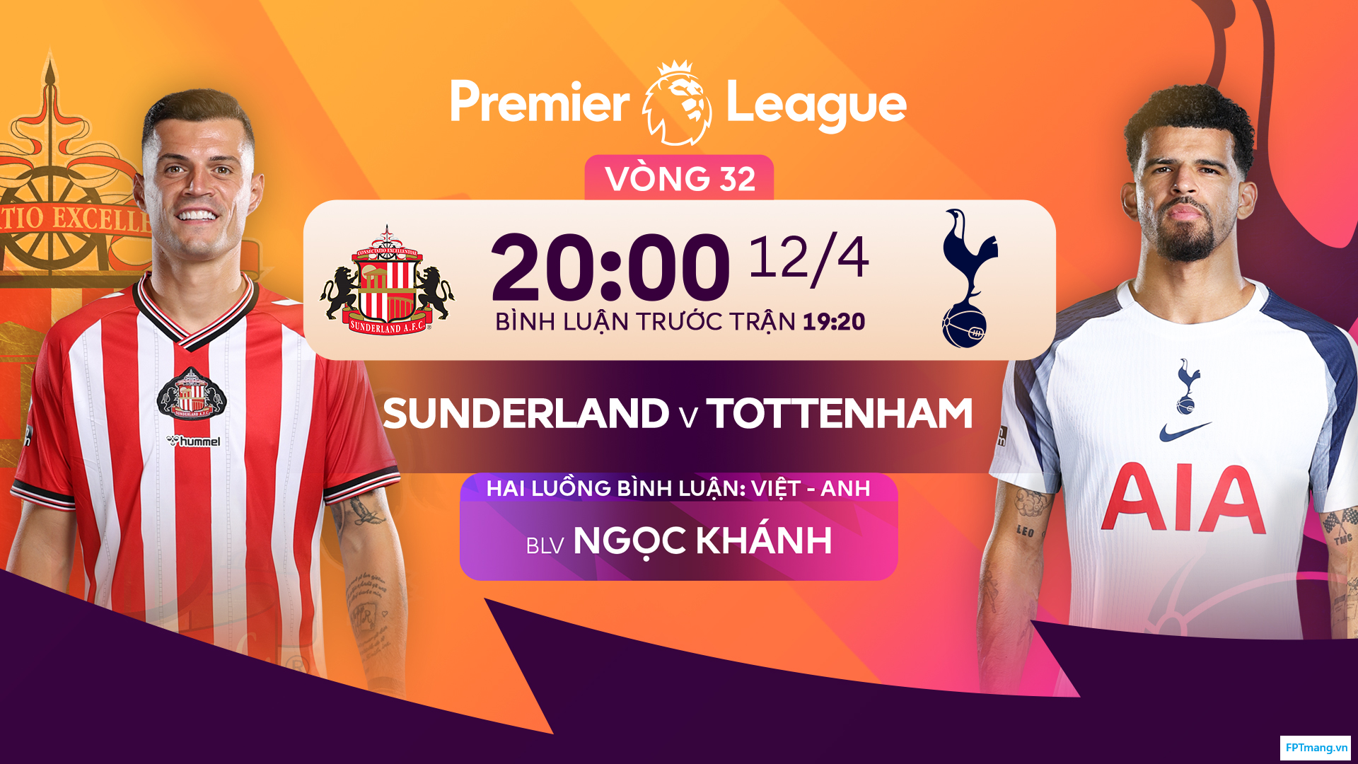 Nhận định Sunderland vs Tottenham (20:00 ngày 12/4)